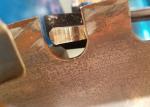 Diamond tools automatic feeding solder, brushing flux,rotate saw blade segment
