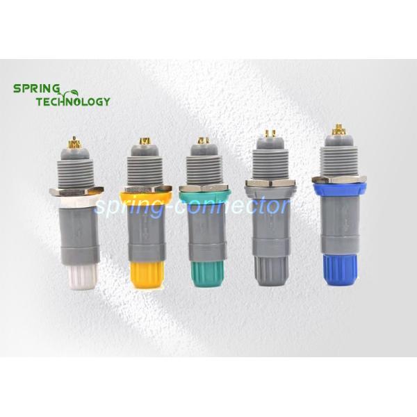 SPRING Plastic Push Pull Self Latching Connector For Medical Applications