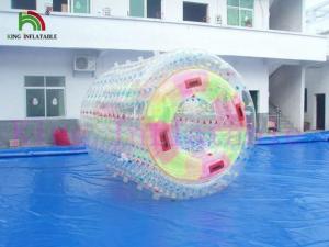China Custom 1.0mm PVC / TPU Inflatable Water Toy , Inflatable Water Walking Rolling Balls on sale