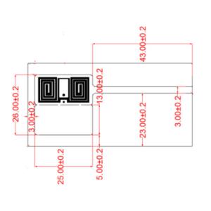 Buy cheap Ring Price Jewellery Management RFID Label Tags 868 EU Frequency from wholesalers