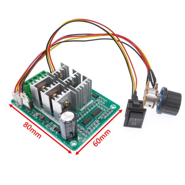 12v Dc BLDC Three Phase Dc Motor Controller 15A 180W Motor Speed Controllers