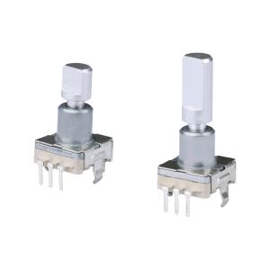 China Rotary Shaft Encoder Switch , 15.5mm 360° 15pule Encoder,Incremental Encoder Switch,Coded Rotary Switch wholesale