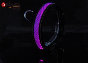China Nylon Webbing 100% Eco - Friendly Nighttime Safety LED Dog Collar Double For Small Dogs wholesale