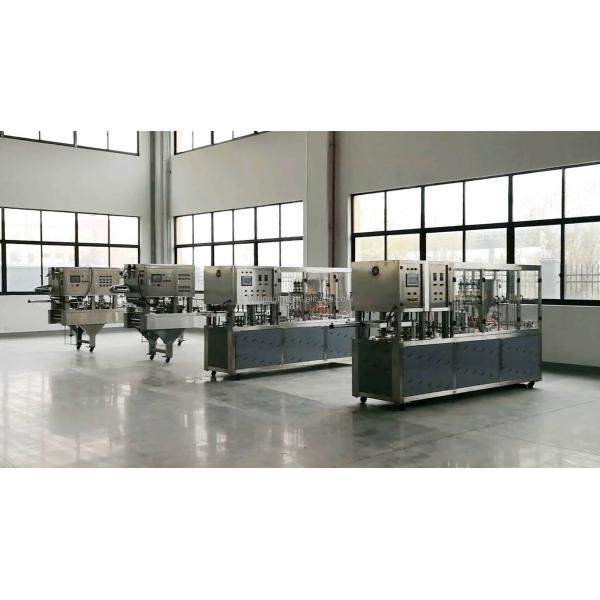 Zhonglian nespresso capsule coffee filling machine automatic cup filling and sealing machine for wholesales