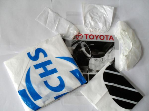 Disposable Plastic Car Cover With Elastic Band Medium Size, Kit De Protection, Car Clean Kit, Car Protection Disposable