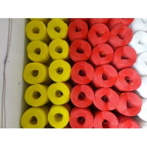 China 8mm 3/4 Strand Twisted Ropes Small Coil Color Polyethylene Rope wholesale