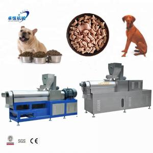 China PLC Controlled Pet Fish Food Making Machine for Dog Fish Cat Pet Food Production Line wholesale