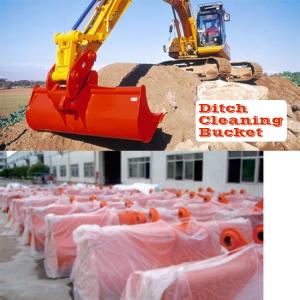 China Backhoe Attachments Ditch Cleaning Bucket for 10-30 Ton Excavator on sale