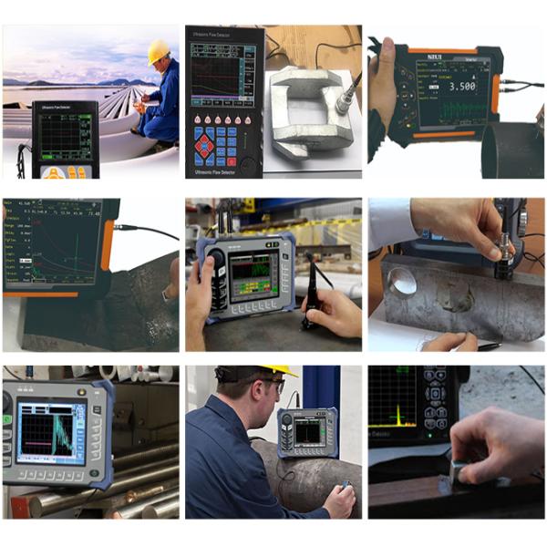 6dB DAC 46mm 90%RH 20MHz Ultrasonic Flaw Detector