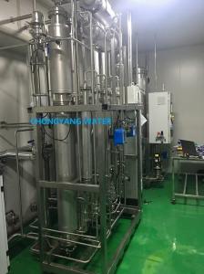 China Pharma  Multi Column Distillation Plant Multi Effect Water Distiller For Injection on sale