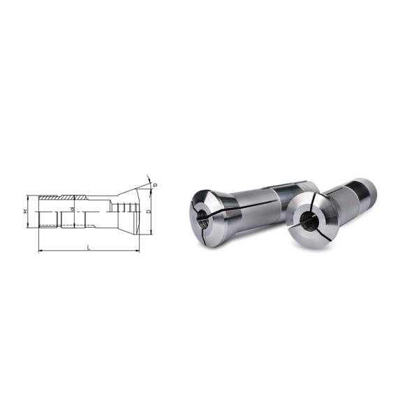 EGURO Head Sliding Swiss Lathe Collets Angular Bores Collet For CNC Lathe Clamping Tool