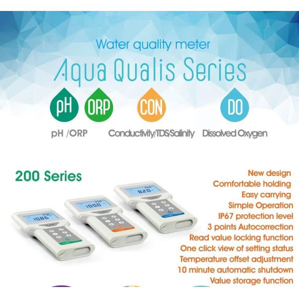 Portable Dissolved Oxygen Probe DO Meter for Field DO Measurement and Temperature Control