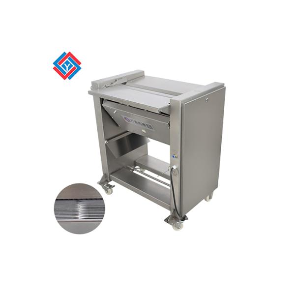 Meat Processing Machinery Beef Fascia Remover / Steak Skin Remover
