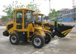 Rigid Steel Structure Mini Wheel Loader with 1000kg Rated Load 0.5 m3 Bucket