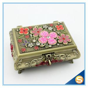 China Antique Metal Jewelry Gift Box for Sale wholesale