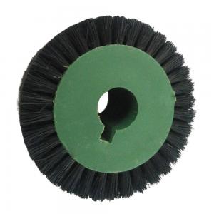 China Industrial Fruit Cleaning Roller Brush Nylon Bristle Cylinder on sale