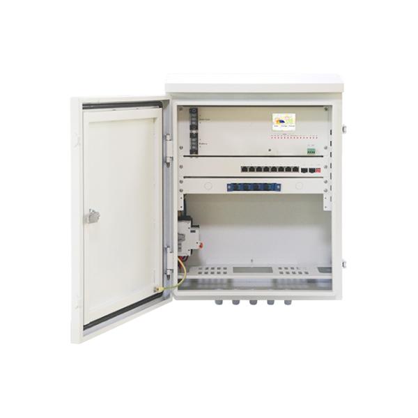 Outdoor Non-Intelligent Pole Mounted Cabinet Solar Powered Box With Fan Model EDBU2082SGPE