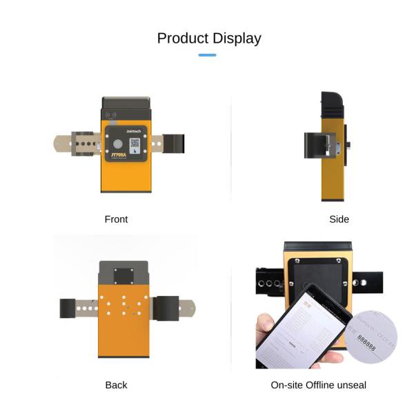 Jointech JT705A High Security GPS Electronic Seal Padlock with 50 Days Battery Life and Real-Time Location Monitoring