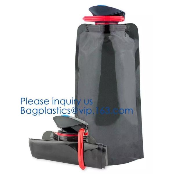 Biodegradable Liquid Packaging Leakage Proof Pouch Custom Custom 1 Gallon Water Bag Foldable Sports Drinking Water Bag