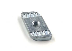 Special Custom-made Galvanized Square Nuts Used with Channel Steel