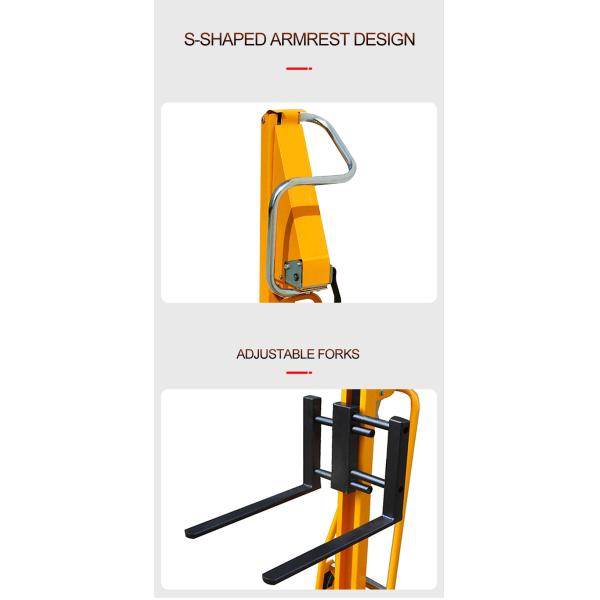 SINOLIFT PM120 1050-1100mm mini stacker lightweight forklift