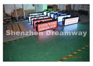 China 192×64 Pixels Taxi LED Display P5 SMD GPS/3G Control Method Customized Design wholesale