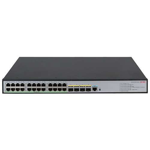 24-Port SFP Ethernet Network Switch H3C LS-5120V3-28P-LI with 81/96Mpps Forwarding