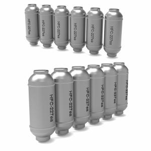 China Safety Halocarbon FM200 Clean Agents -126.C Melting Point C3HF7 wholesale