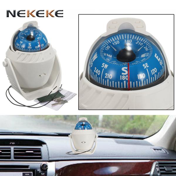 Pivoting Marine Compass With Electronic LED Light Sailing Compass Navigational Tool