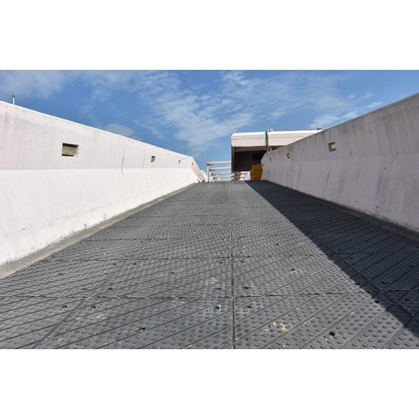 Anti Fatigue Horse Stall Drainage Mats Custom Color For Horse Safety