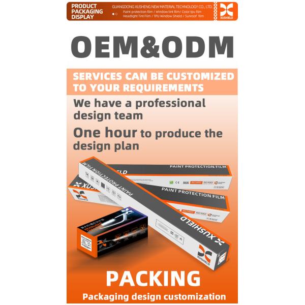 XUSHIELD 1.52*15m 10mil Clear TPU PPF Car Body Paint Protection Vinyl Film For Car Surface Protection