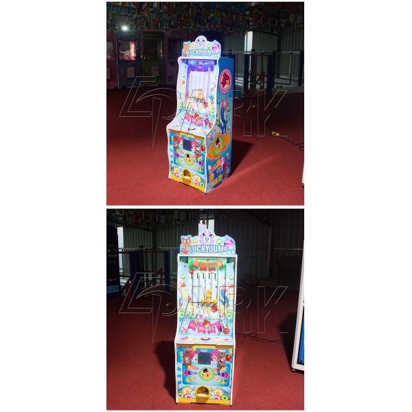 Lucky Jump Redemption Game Machine With High Definition Monitor