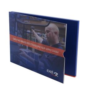 China 4c Printed 256MB Memory Digital Video Greeting Card , LCD Video Brochure wholesale