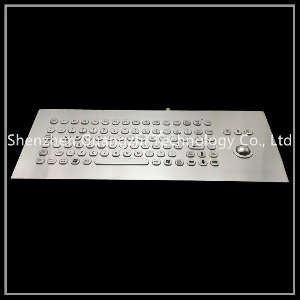 Quality Metal Integrated Trackball Keyboard , 89 Key Keyboard With F1-f12 Function Button for sale