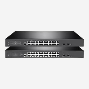 Buy cheap VLAN ACL Layer 2+ Managed Gigabit Switch With 24 RJ45 Ports 1 Console Port 2SFP from wholesalers