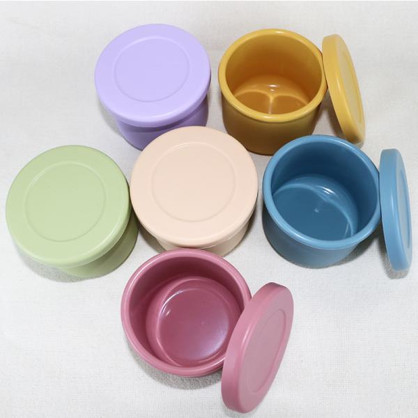 Multi Functional Silicone Bowl Set , Silicone Containers With Lids BSCI CE Certified