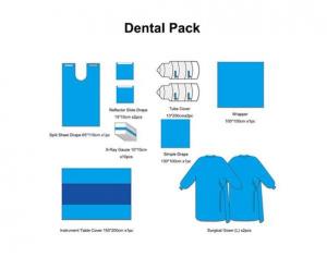 China Medical Disposable Dental Implant Surgical Drape Pack / Kit / Set Sterilized Dental on sale
