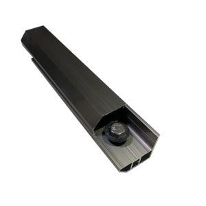 Aluminium Rail Track With Heavy Duty Load Capacity And 316 Steel Wire Structure