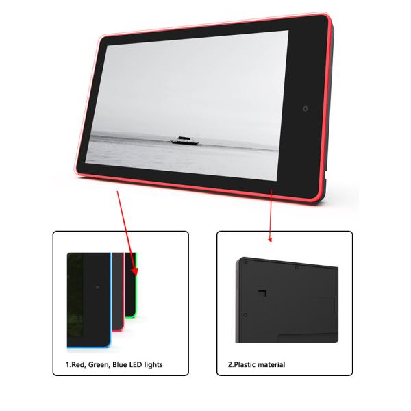 RJ45 Room Scheduling Touch Screen , IPS Screen Conference Room Availability Display 10Inch