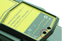 Handheld Folding Metal Detector Audible Alarm Vibration Detector