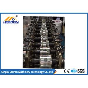 Full Automatic Storage Rack Roll Forming Machine Hardening Treatment Roller