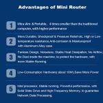 6 Ethernet Firewall Mini PC Intel Celeron J1900 With DDR3L RAM And MSATA SSD