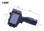 CE Handheld Expiry Date Printer , Batch Coding Inkjet Printer For Bottles Cans