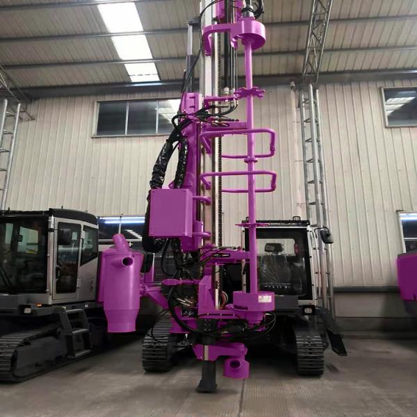 Top Hammer Hydraulic Drilling Rig Blast Hole 24m Deep Crawler Mining DTH Drilling Rig