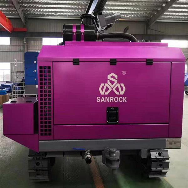 Depth 50m Hydraulic DTH Drilling Machine Rotary Borehole Drilling Rig Mining Machinery