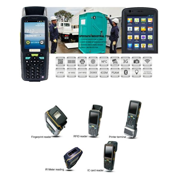 Windows RS232 Customized Portable Barcode Scanner Handheld Terminal