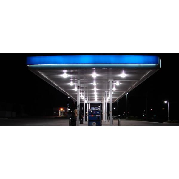 Ceiling LED Canopy Light 100w 120w 150w 160lm/w Surface Mounted Installation