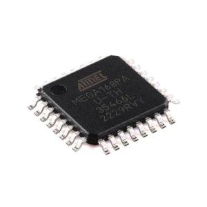 China Atmel 8 Bit MCU Microcontroller Unit 16 32KBytes Programmable Flash ATMEGA168PA-AU wholesale