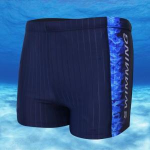 China Printed Boxer Mens Swimming Trunks Hot Spring Sports Male Swim Wear on sale