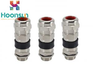 China EX2 Double Seal Armored Cable Gland , Waterproof IP68 Grade Armoured Cable Gland on sale